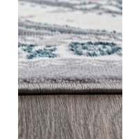 Ковер для жилой комнаты Merinos Palermo F290-OVAL-GRAY (2х2.9)