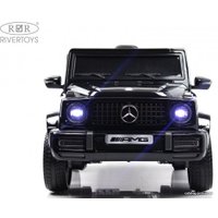 Электромобиль RiverToys Mercedes-AMG G63 4WD G333GG (черный глянец)