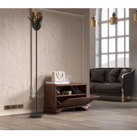 Тумба для обуви Black Red White Kentaki S320-SFK1B (каштан/каштан) в Бобруйске