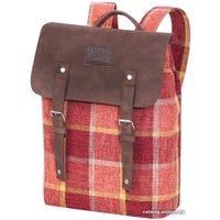 Городской рюкзак Asgard Р-7642 (КлеткаШ бордовая)