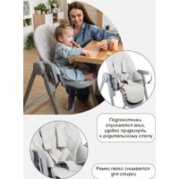 Высокий стульчик PEPPY Sommelier 2.0 (grey)