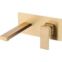 Смеситель Grocenberg GB588 (золото матовый)