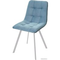 Стул M-City Ричи 688M05748 (H-52 бирюзовый велюр/белый)