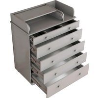 Детский комод Incanto Oskar V 800/5 PK-0004/04 (серый)