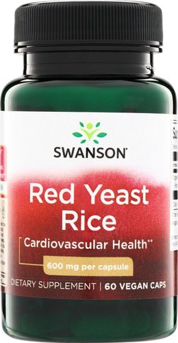 БАД Swanson Red Yeast Rice 600 мг (60 капсул)
