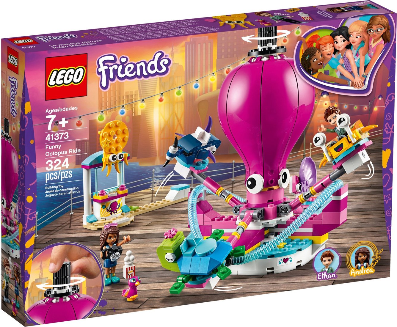 

Конструктор LEGO Friends 41373 Веселый осьминог