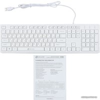 Клавиатура Оклик 500M (белый)