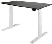 Unique Ergo Desk 1380x800x18мм (дуб мореный/белый)