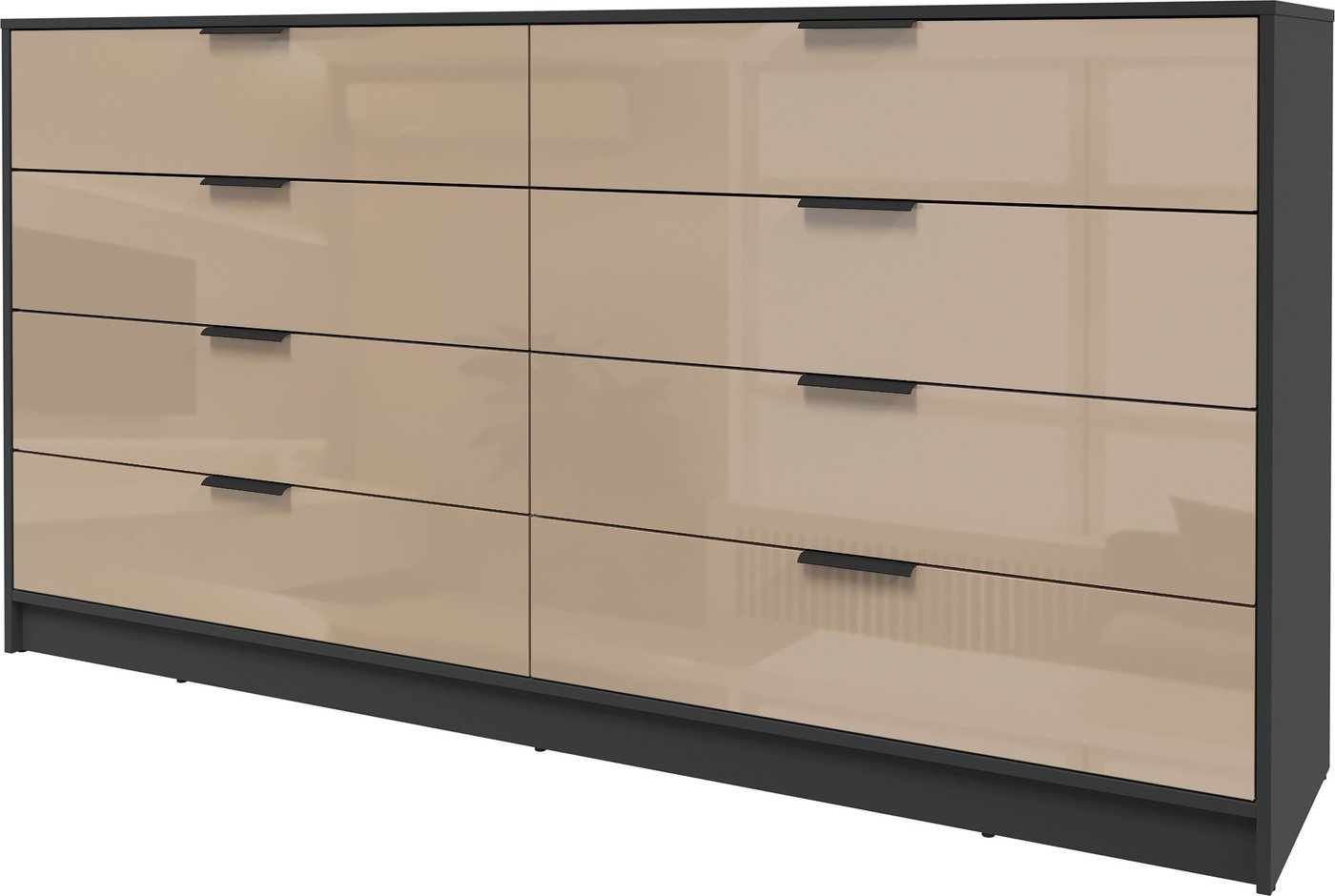 

Комод Интерлиния Концепт КТ-К197 Глосс (антрацит/капучино глянец)