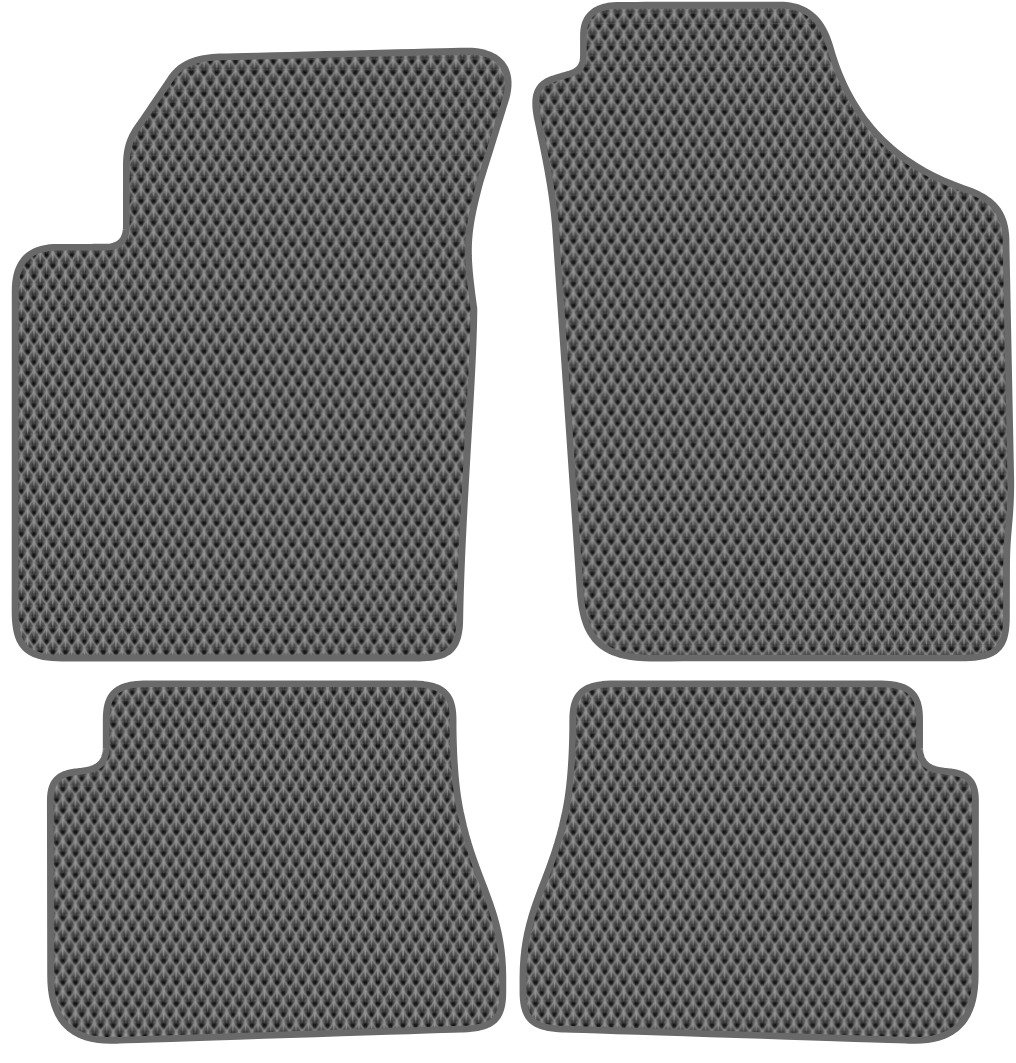 

Комплект ковриков для авто Alicosta Kia Picanto I (хэтчбек 5 дв / SA) 2003 - 2011 (серый, ромб)