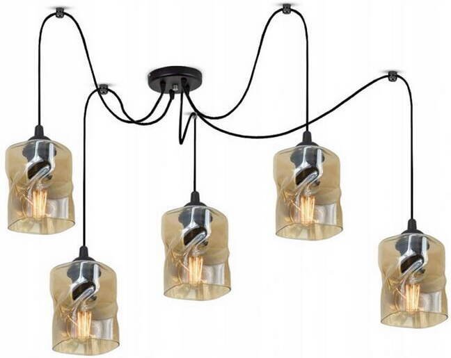 

Подвесная люстра Aitin Pro 8812/5 (черный)