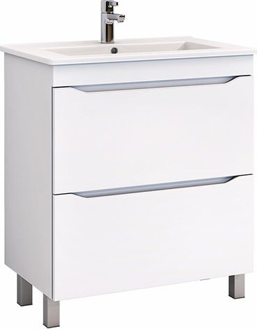 

Vigo Тумба Grani 600-0-2 под умывальник Элина 60 напольная (белый)