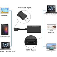 Адаптер USBTOP Micro USB - HDMI (MHL)