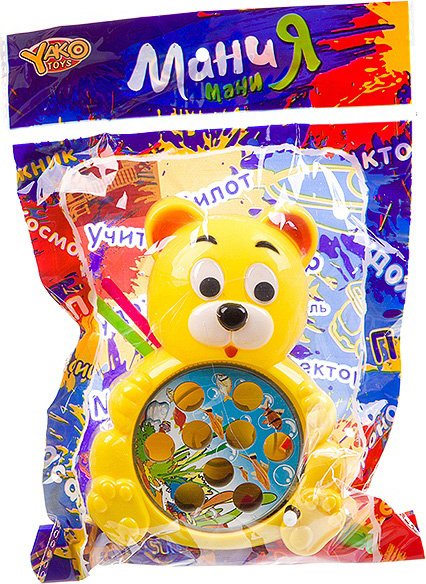 

Магнитная рыбалка Yako Toys МиниМаниЯ Медведь Н93790
