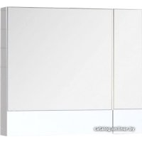 Aquanet Шкаф с зеркалом Нота 75 00165130 (белый)