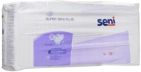 

Подгузники для взрослых Seni Super Plus S (30 шт)