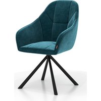 Стул Памир Босс F77 поворотный (синий/черная опора)