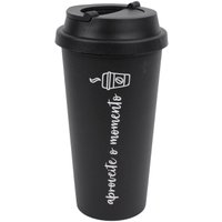 Стакан Darvish С крышкой SR-H-1664-2 (черный)