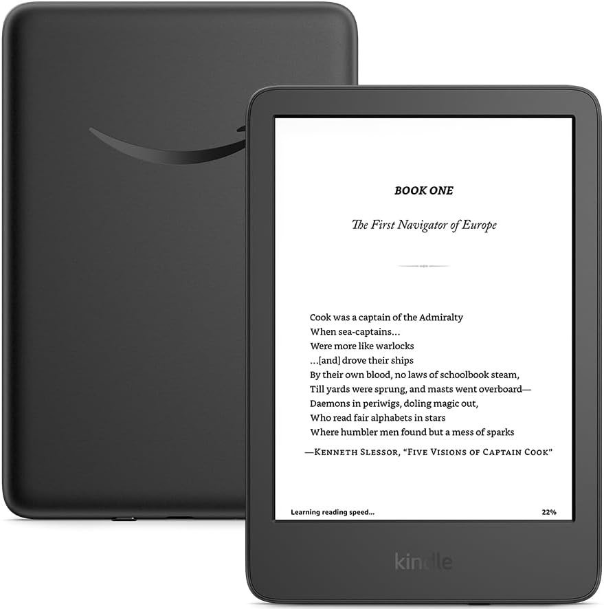 Электронная книга Amazon Kindle 2024 16GB Ad-supported (newest model, черный)