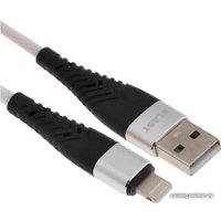 Кабель Blast BMC-218 USB Type-A - Lightning (1.2 м, хром)