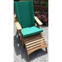 Шезлонг Wooden Story Аризона (дуб, зеленый)