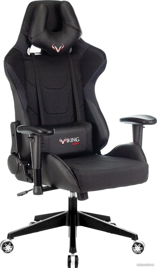 Игровое (геймерское) кресло Zombie Viking 4 Aero Black Edition (черный)