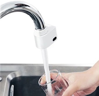 Сенсорная насадка для крана Xiaomi Induction Home Water Sensor HD-ZNJSQ-06 (белый)