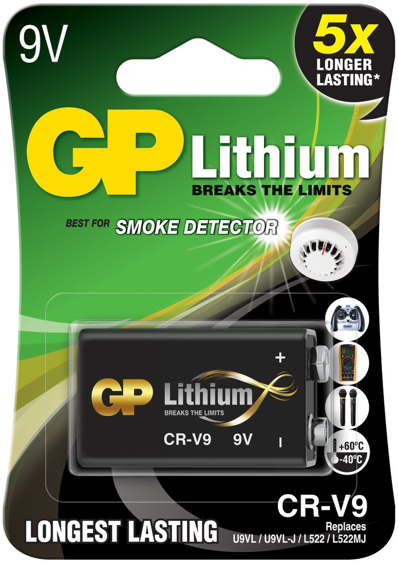 

Батарейка GP Lithium CR-V9 1шт