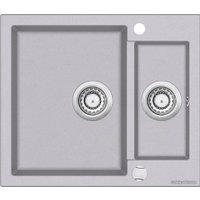 Кухонная мойка Aquasanita Tesa SQT150AW (alumetallic 202)