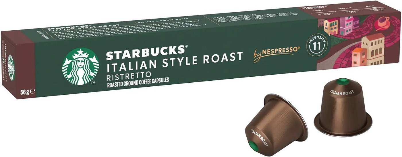Кофе в капсулах Starbucks Italian Style Roast 10 шт