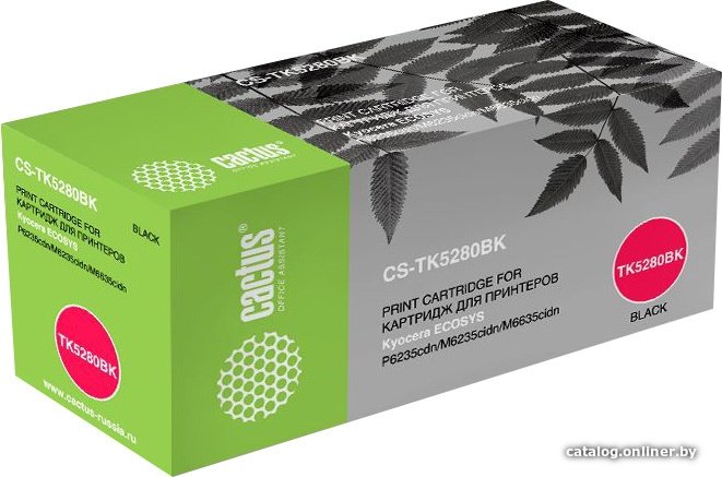 Картридж CACTUS CS-TK5280BK (аналог Kyocera TK-5280K)