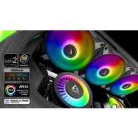 Жидкостное охлаждение для процессора Arctic Liquid Freezer III 420 A-RGB Black ACFRE00145A