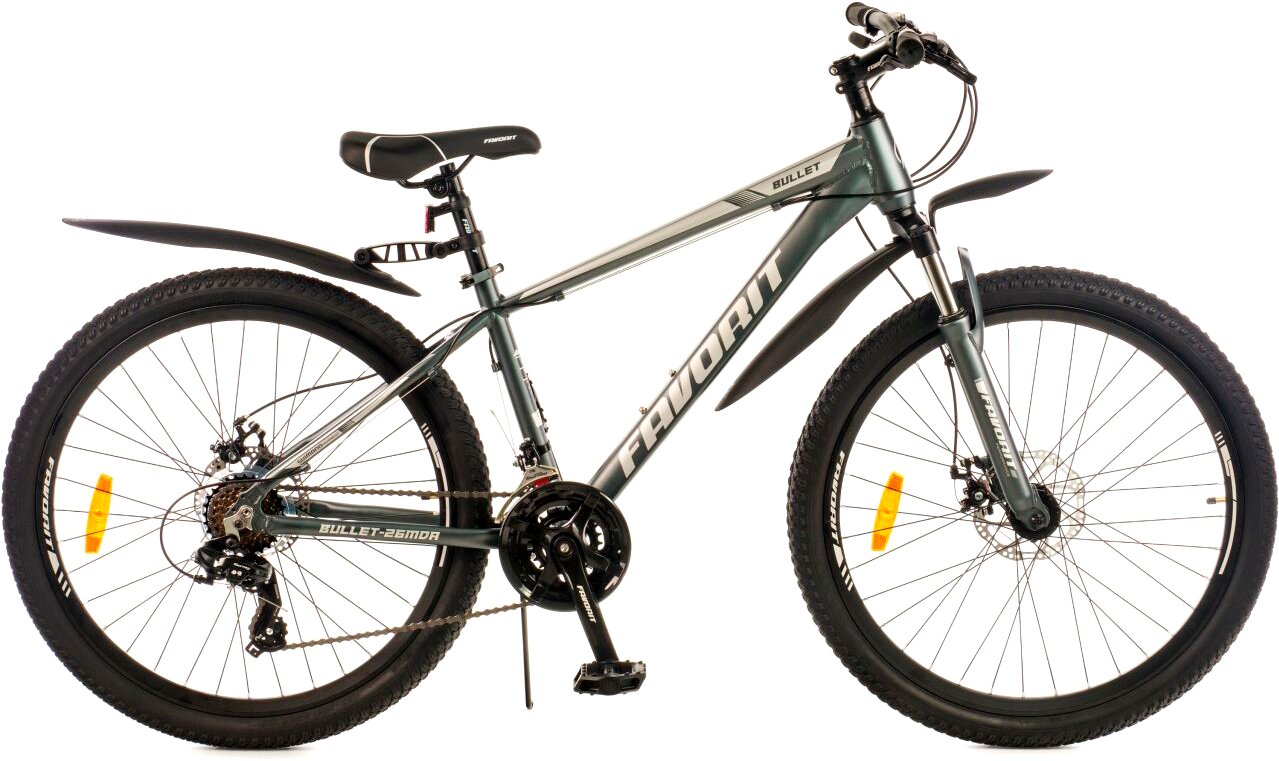 

Велосипед Favorit BULLET-26MDA р.15 (черный)