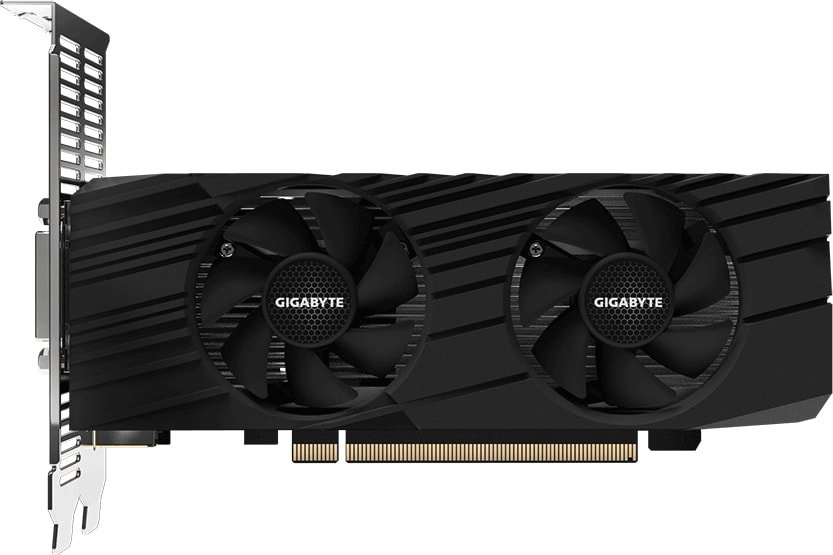 Видеокарта Gigabyte GeForce GTX 1650 D6 Low Profile 4GB GDDR6 GV-N1656D6-4GL