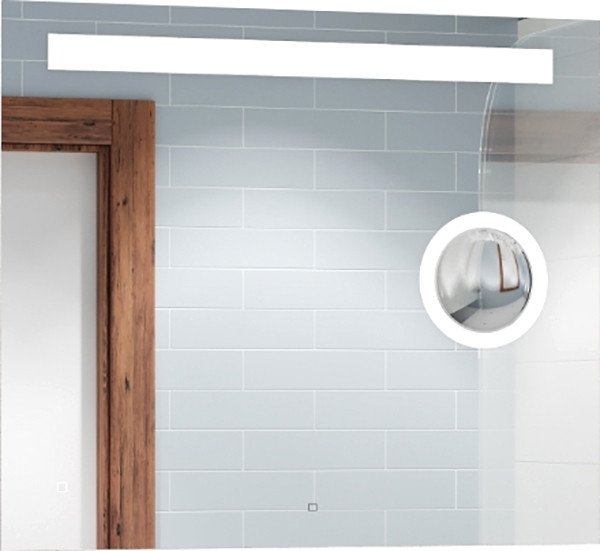 

Континент Зеркало Eldorado Led 90x70 (с увеличительным зеркалом и часами)