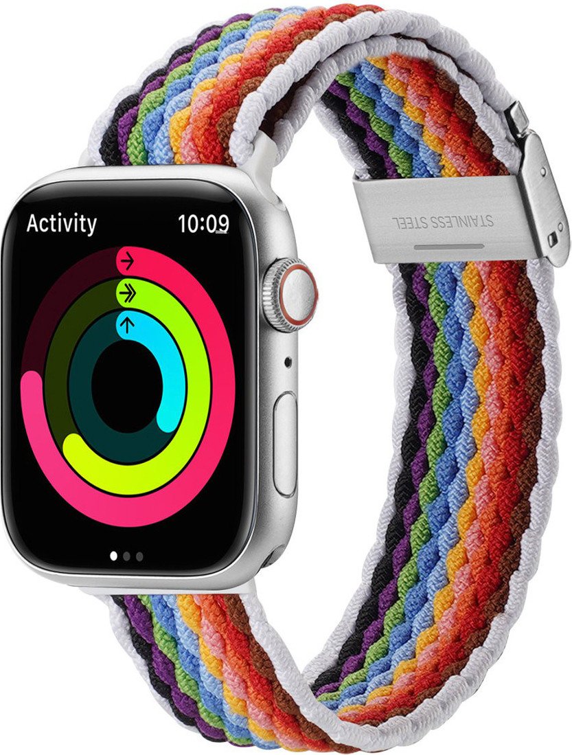

Ремешок Dux Ducis Strap Mixture II Version для Apple Watch 41мм/40мм/38мм (pale stripes)