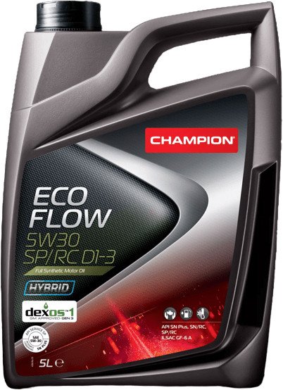 

Моторное масло Champion Eco Flow 5W-30 SP/RC D1-3 4л