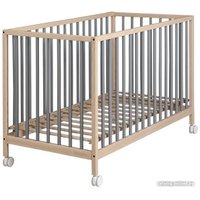 Классическая детская кроватка Micuna Mountain 60x120 (waterwood/night grey)