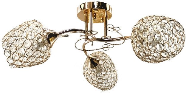 

Люстра средней высоты Aitin Pro НПБ 02-3x60-101 6049/3 (золото)