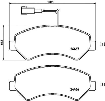 

Brembo P23136