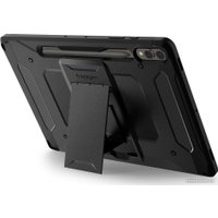 Чехол для планшета Spigen Tough Armor Pro для Galaxy Tab S9 Plus (черный)