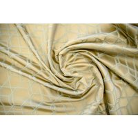 Комплект штор Decoretto Урбан пустыня УП-K3 2.5x2.6 м (золотистая ткань с геометрическим рисунком, 2 шт)