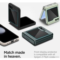 Защитное стекло Spigen Glass TR EZ Fit для Galaxy Z Flip 5 AGL06525 (2шт)