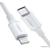 Кабель Ugreen US171 60748 USB Type-C - Lightning (1.5 м, белый)
