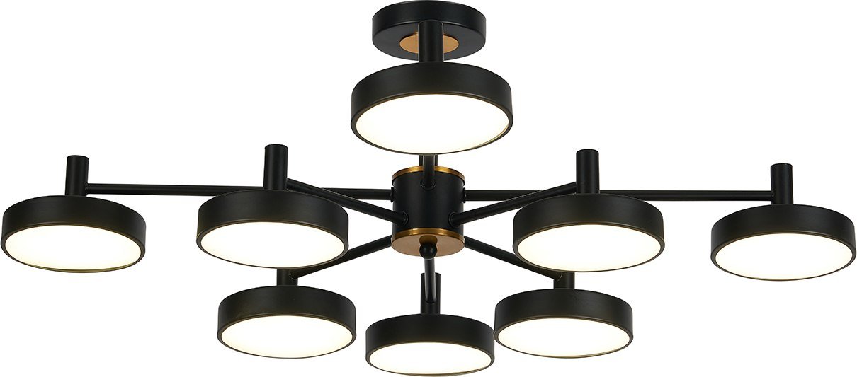 

Припотолочная люстра Escada 10211/8 LED (черный)