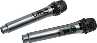 Радиомикрофон Ritmix RWM-332 (серебристый)