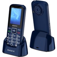 Кнопочный телефон Maxvi B21ds Up (синий)