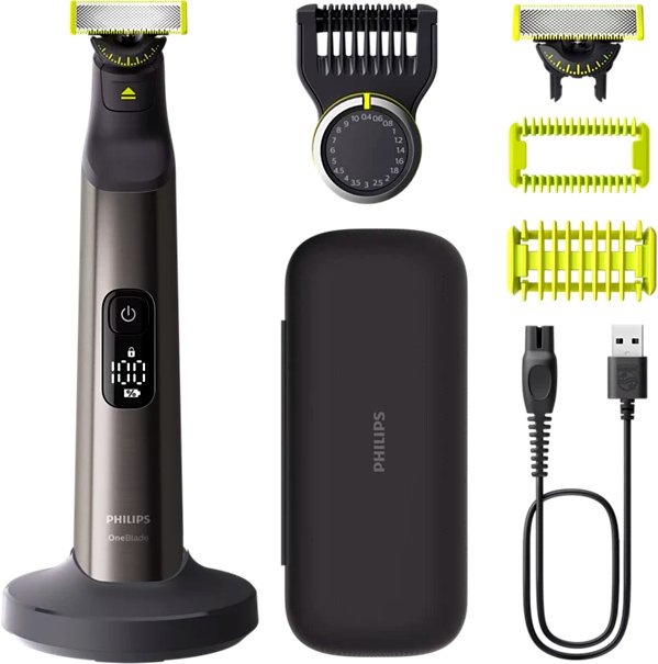 

Универсальный триммер Philips OneBlade Pro 360 Face + Body QP6652/61
