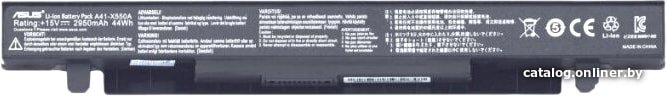 Аккумуляторы для ноутбуков ASUS A41-X550A