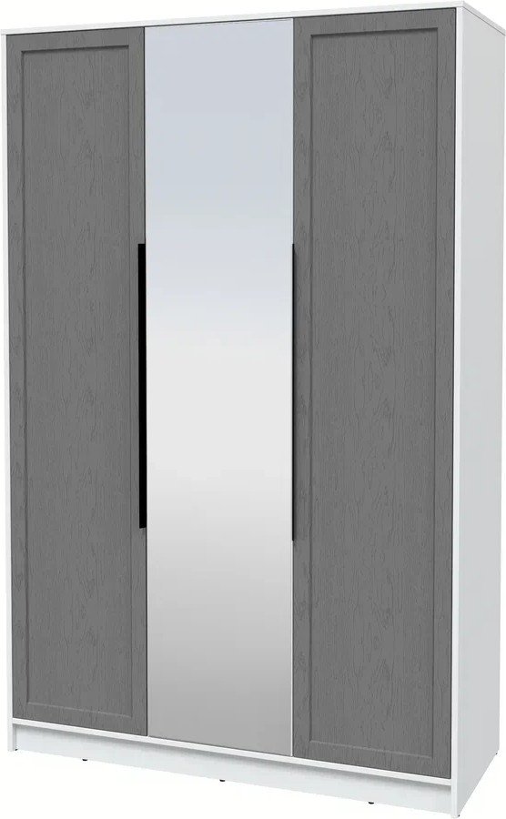 

Шкаф распашной Интерлиния Концепт Тренд КТ-Ш3(з) (белый платинум/дуб серый)